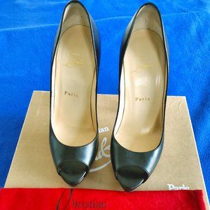 Christian Louboutin Lady Peep Black size 38